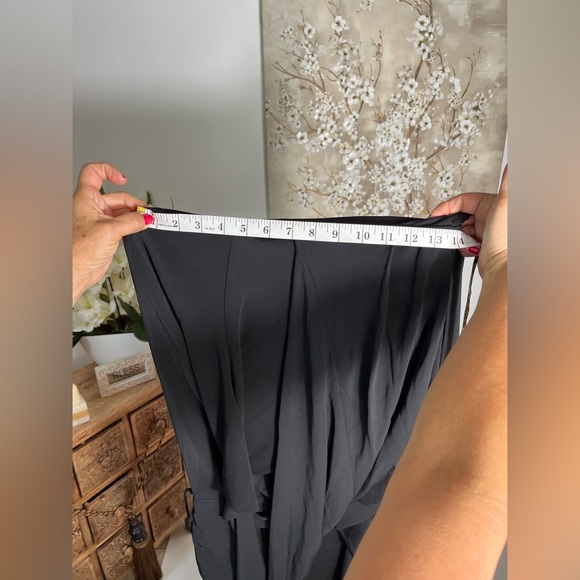 ZARA DRAPE MIDI DRESS LIMITED EDITION SIZE XS COLOR BLACK NWT - Picture 11 of 11